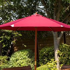 Garden Parasol Burgundy 