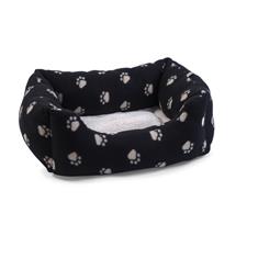 Zoon Snugpaws Square Beds- Black (Select Size)