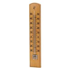 Useful Wooden Wall Thermometer