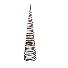 Faux Rattan Obelisk 1,5m- Chestnut