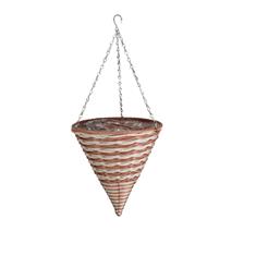 14&#39;&#39; Duet Faux Rattan Cone