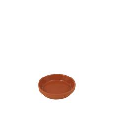 Glazed Saucer Terracotta 3&#39;&#39;