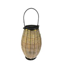 Weave Solar Candle Lantern