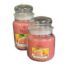 Price&#39;s Candles Pink Grapefruit Jar Candle 