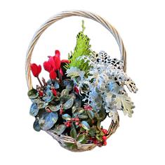 Hooped Basket Planter