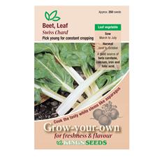 Beet, Leaf Swiss Chard Seeds