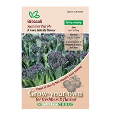 Broccoli Summer Purple Seeds