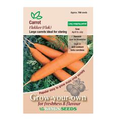 Carrot Flakkee (Flak) Seeds