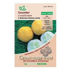 Cucumber Crystal Lemon Seeds