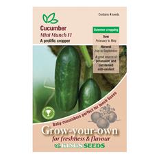 Cucumber Mini Munch F1 Seeds
