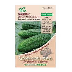 Cucumber Partner F1 (Gherkin) Seeds