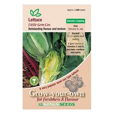 Lettuce Little Gem Cos Seeds