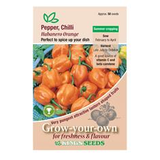 Chilli Pepper Habanero Orange Seeds