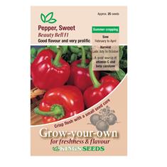 Sweet Pepper Beauty Bell F1 Seeds