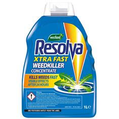 Resolva Xtra Fast Weedkiller Concentrate 1ltr