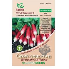 Radish French Breakfast 3 Seeds
