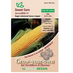 Sweetcorn Incredible F1 Seeds