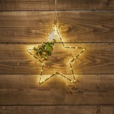 Hanging Eucalyptus Wire Star