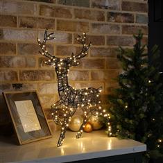 Black Wire Stag (52cm)