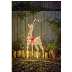 Glittertwist Gold Reindeer (1,15m)