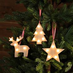 Wooden Christmas Character- Tree