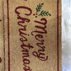 Merry Christmas Door Mat