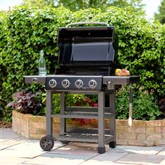 Grillstream Carbon 4 Burner Barbecue w Side Burner