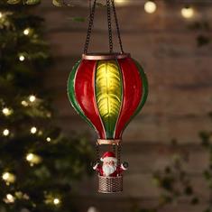 Santa Flaming Balloon