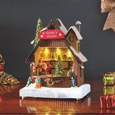 Santa's Grotto SnowScene