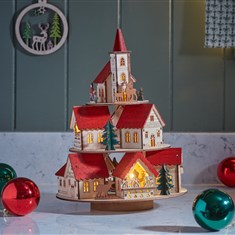 Rotating Winter Village