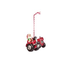 Santa Tractor Pendant