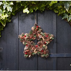 Natural Decor Winter Spiced Star