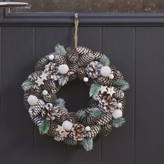 Frosted Pine Wreath 