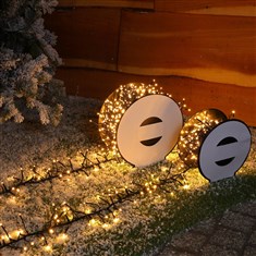 Warm White Super Cluster Light Reel 20m