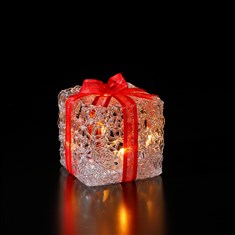 Acrylic Present Warm White LEDs