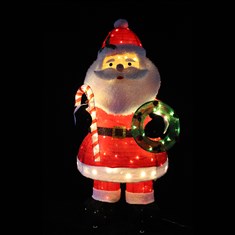Pop-Up Fleece Santa 1,8m