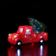 Acrylic Christmas Truck
