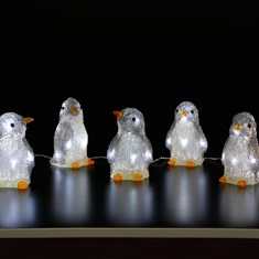5 Acrylic Penguin Chain