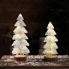 Large Snowy Needle Tree